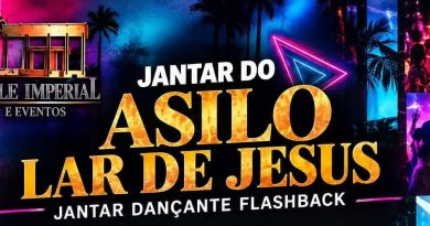 Jantar Dançante ‘Flashback’ em prol do Asilo Lar de Jesus será dia 24/10