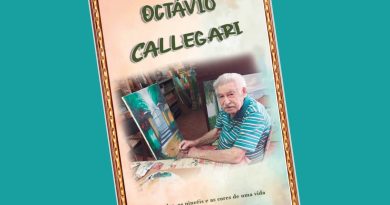 “As cores de uma vida”: Aos 94 anos, Octávio Callegari conta sua história em livro