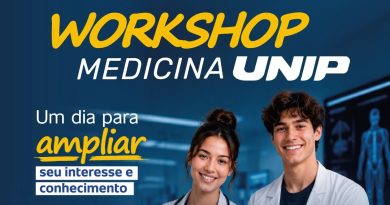 UNIP Rio Pardo promove ‘Workshop Medicina” neste sábado, 10/10